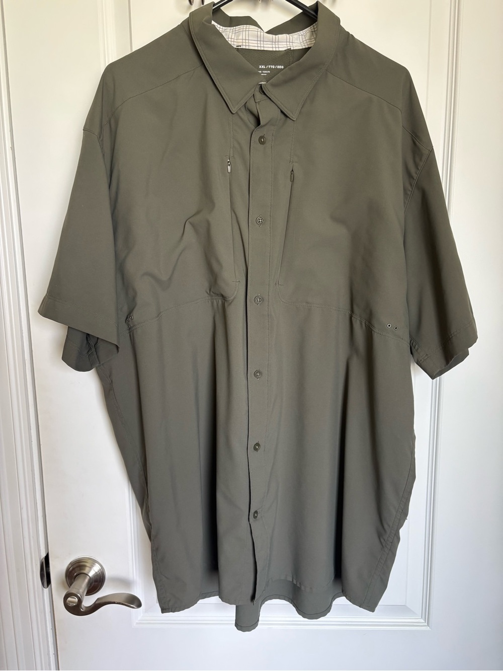 Under Armour Tide Chaser2.0 Performance Fishing Shirt– Marine OD Green–Men’s XXL